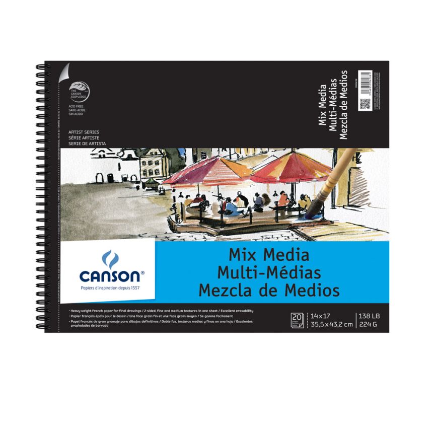 Canson Artist Mix Media Pad 14x17"