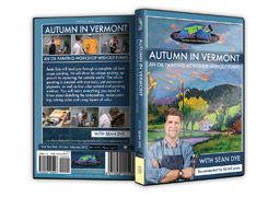 Sean Dye - Video Art Lessons "Autumn in Vermont: An Oil Painting Workshop Without Fumes" DVD