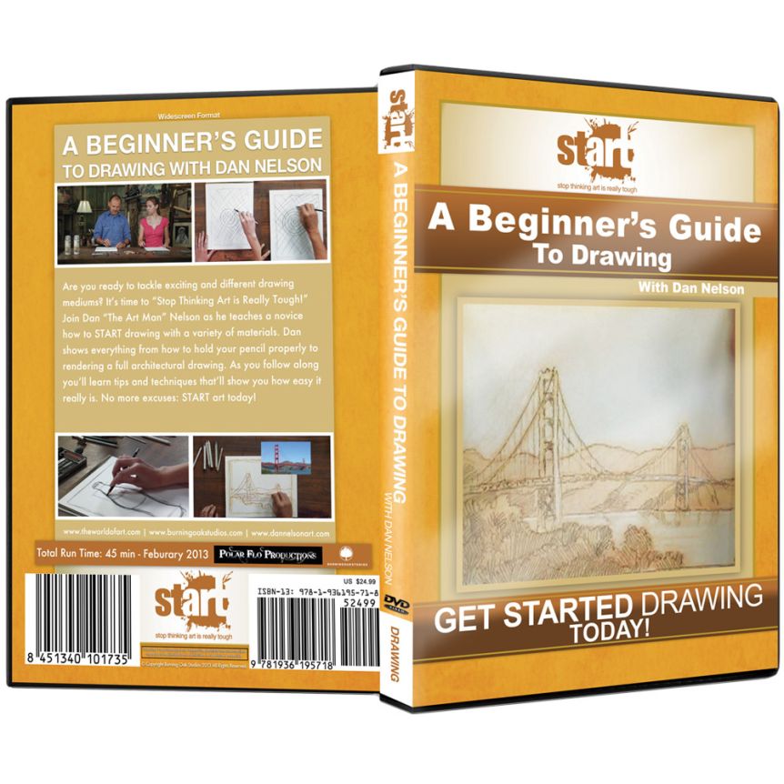 "A Beginner’s Guide to Drawing" DVD with Dan Nelson