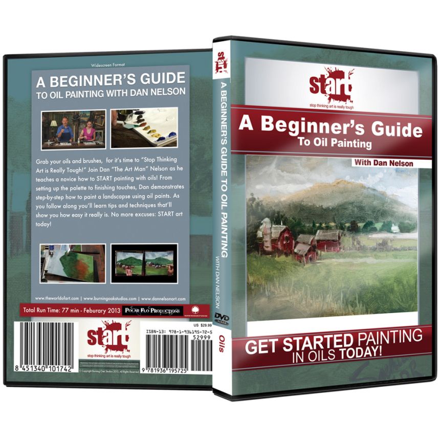 "A Beginner?s Guide To Oil Painting" DVD with Dan Nelson