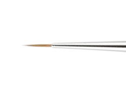 Princeton Series 7050 Kolinsky Sable Short Handle Brush Round #0