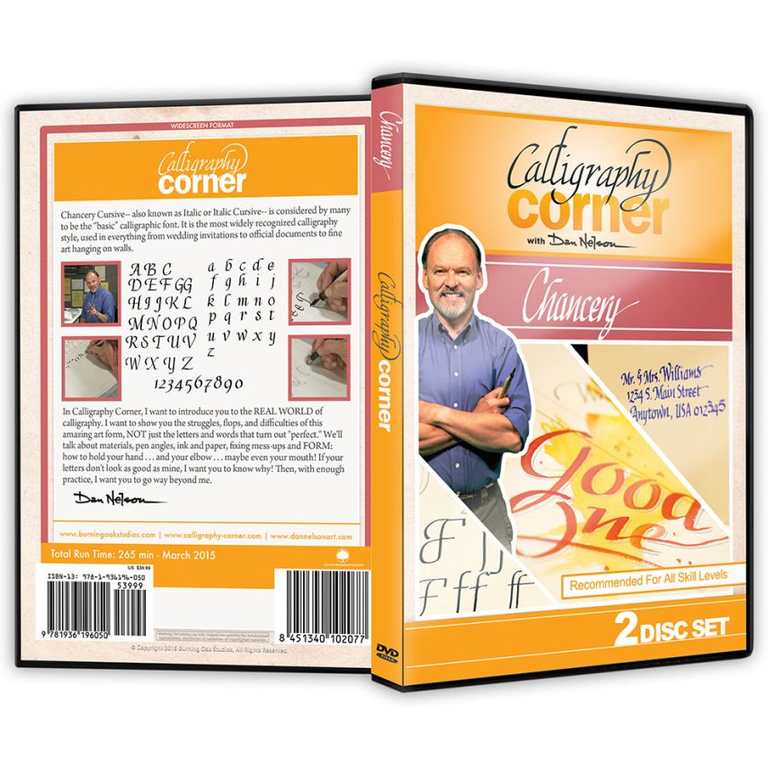 Learn Calligraphy Chancery DVD
