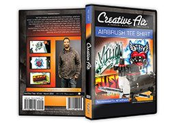 Creative Air with Milton Purnell Airbrush Tee Shirt DVD