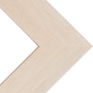 Phoenix 1" Wood Frame with acrylic glazing and cardboard backing 20x24" - White Wash
