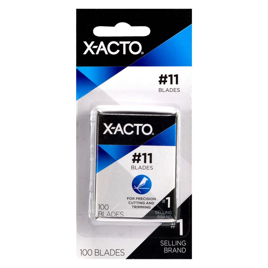 X-Acto #11 Carbon Steel Blades (Pack of 100)