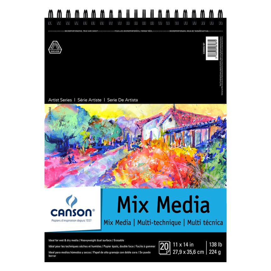 Canson Artist Mix Media Pad 11x14"