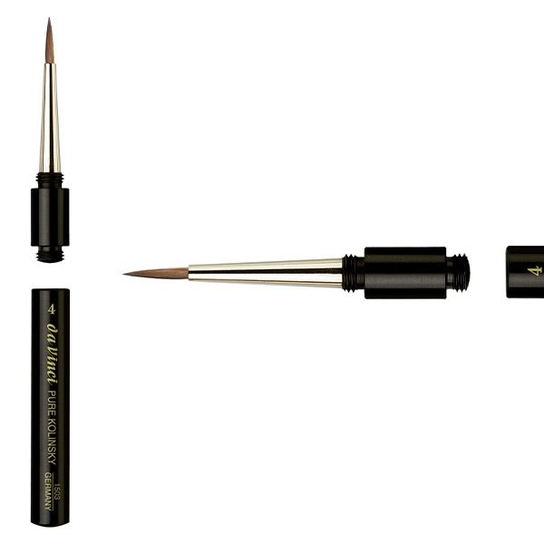 Da Vinci Maestro Series 1503 Kolinsky sz. 4 Travel Round