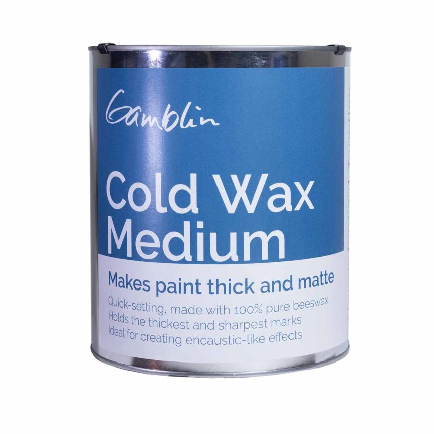 Gamblin Cold Wax Medium 1 Gallon Can (128oz) 