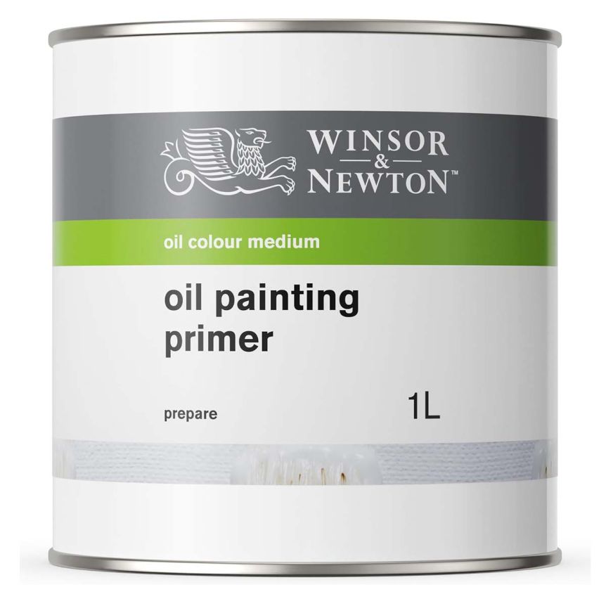 Winsor & Newton Oil Painting Primer, 1 Liter Can