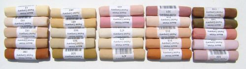 Mount Vision Soft Pastels Set of 25 - Flesh Tones