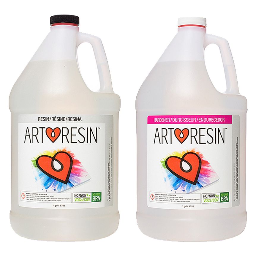 ArtResin™ Epoxy Resin 2 Gallon Kit (1 Gallon Resin + 1 Gallon
