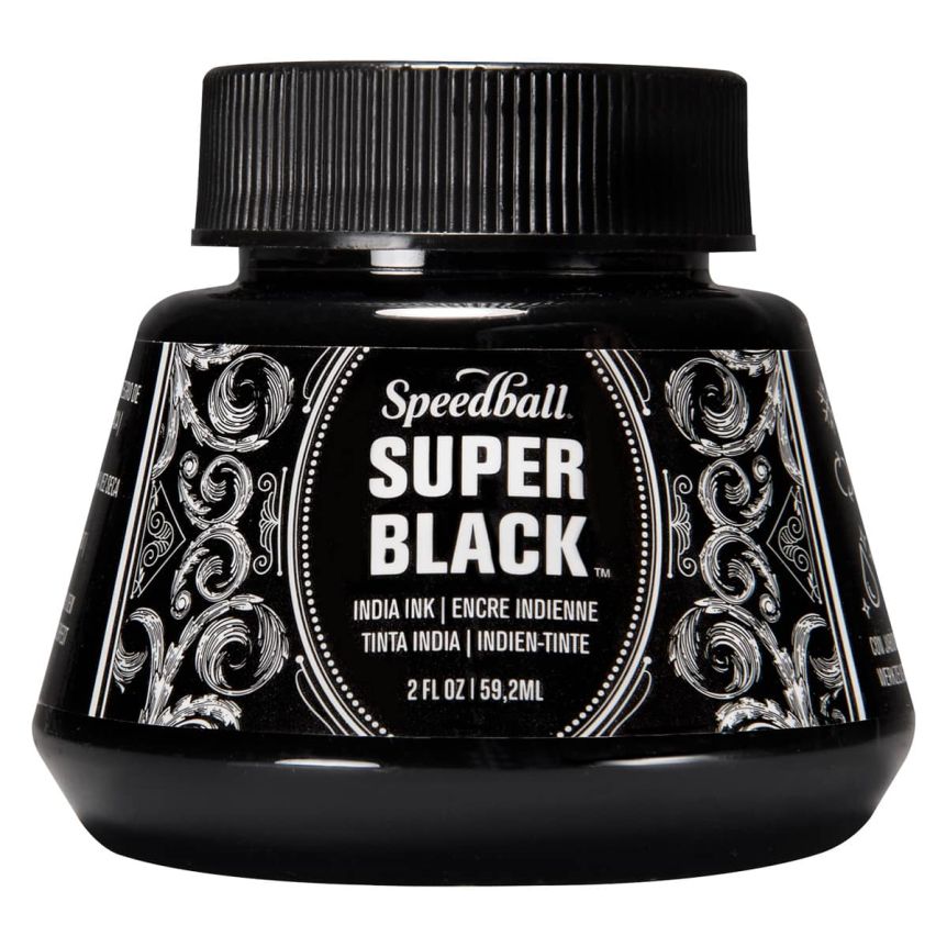 Speedball Super Black India Ink, 32 oz. 