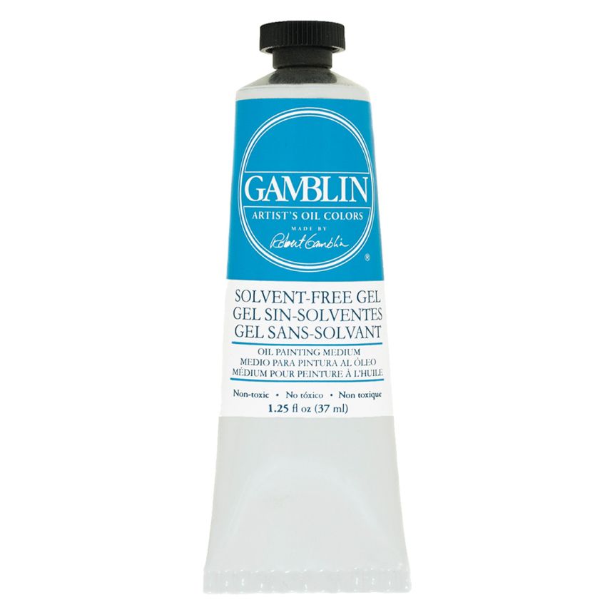 Gamblin Artists' Oil Painting Mediums SolventFree Gel Oil Medium 37 ml