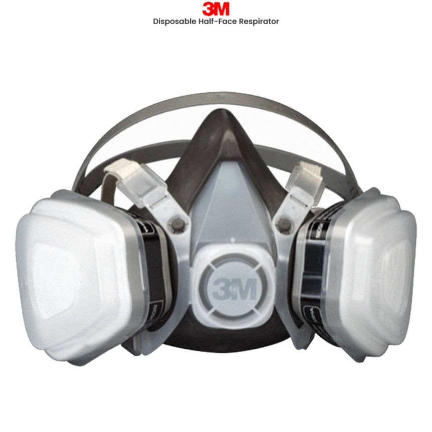 3M Disposable Half-Face Respirator