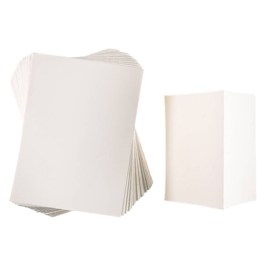 Fabriano Medioevalis Stationery Folded Blank Cards - 3"x5" (Box of 100)