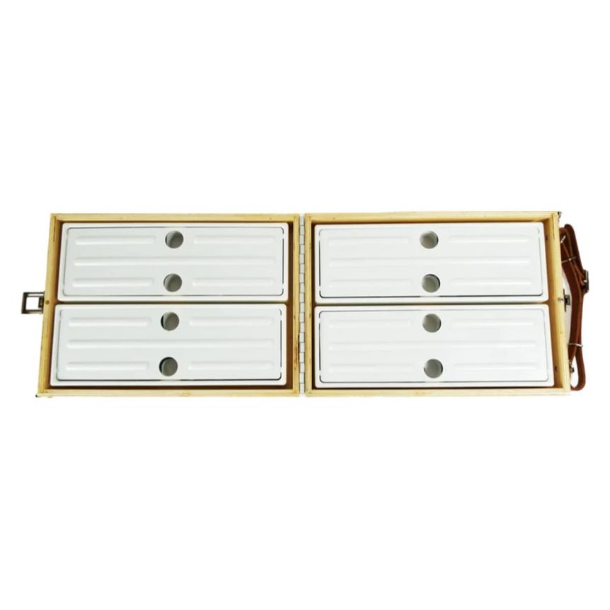 Guerrilla Painter Foam Lined Pastel Carrier w/ 4 Trays, 9"x12"
