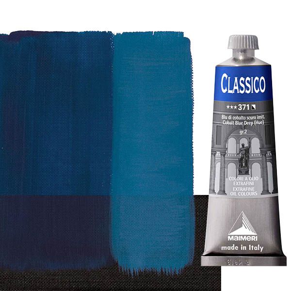 Maimeri Classico Oil Color 60 ml Tube - Cobalt Blue Deep Hue