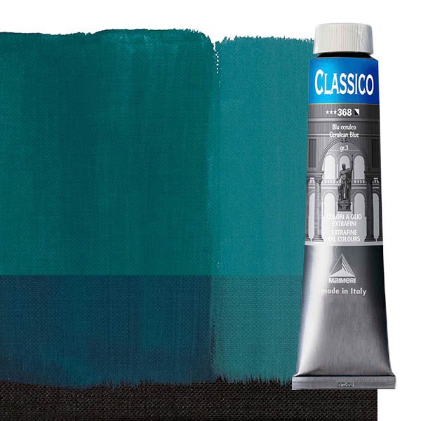 Maimeri Classico Oil Color 200 ml Tube - Cerulean Blue Hue