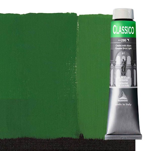 Maimeri Classico Oil Color 200 ml Tube - Cinnabar Green Light