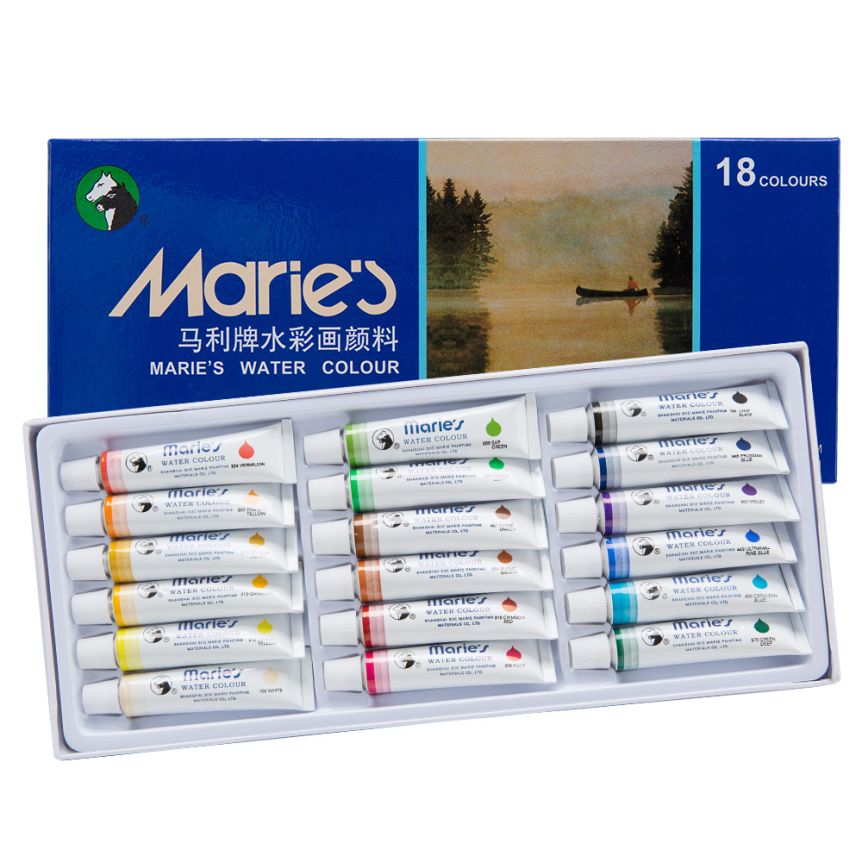 Maries Extra Fine Watercolor Set of 18