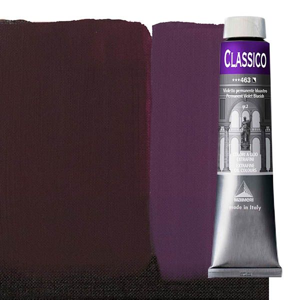 Maimeri Classico Oil Color 200 ml Tube - Permanent Violet Bluish 