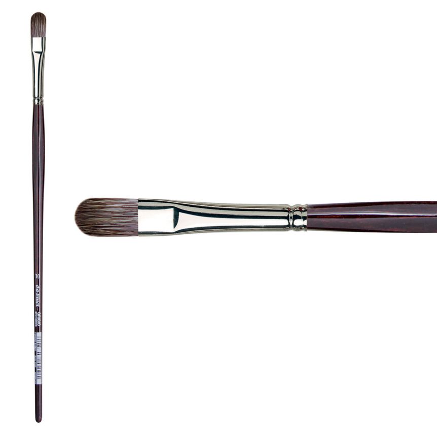 da Vinci Grigio Series 7495 New Wave Synthetic sz. 10 Filbert