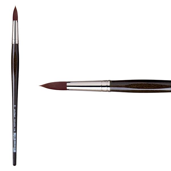 Da Vinci Top Acryl 7785 Synthetic sz. 20 Long Handle Round