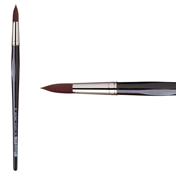 Da Vinci Top Acryl 7785 Synthetic sz. 24 Long Handle Round