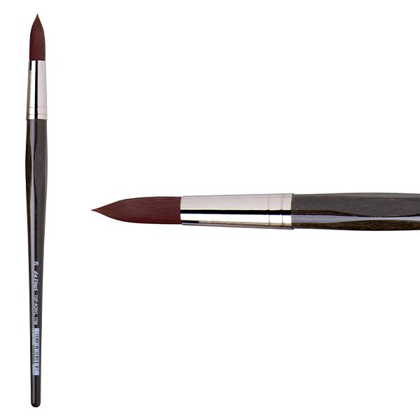 Da Vinci Top Acryl 7785 Synthetic sz. 28 Long Handle Round