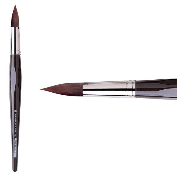 Da Vinci Top Acryl 7785 Synthetic sz. 35 Long Handle Round