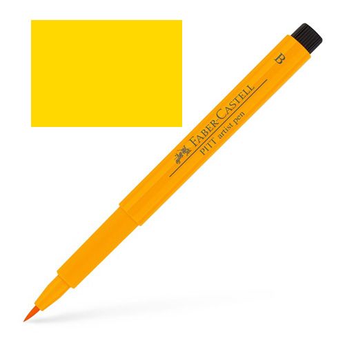 Faber-Castell Pitt Brush Pen Individual No. 109 - Dark Chrome Yellow