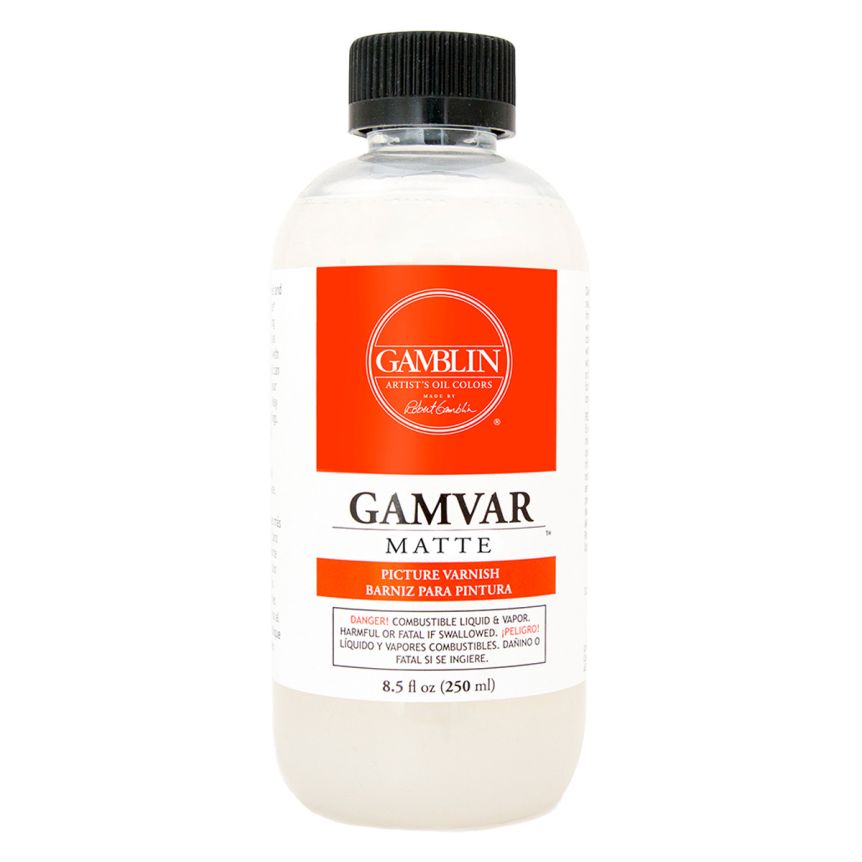 Gamblin Artists Colors Gamvar Matte Varnish 8.5oz Jerry's Artarama