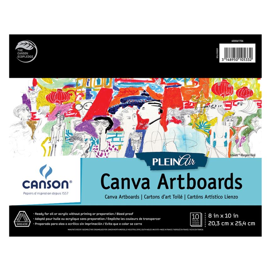 Canson Plein Air Canvas Pad 8x10"