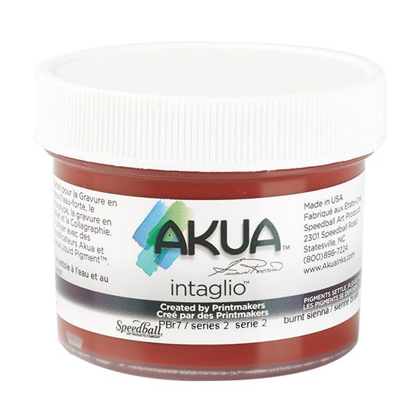 Akua Intaglio Ink 2oz - Burnt Sienna