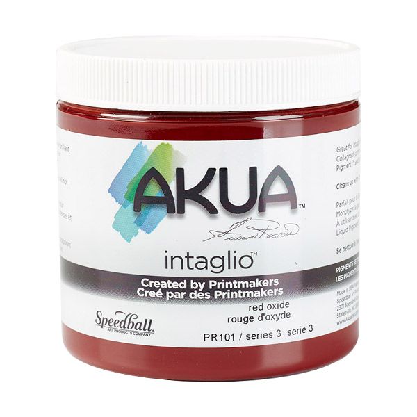 Akua Intaglio Ink 8oz - Red Oxide