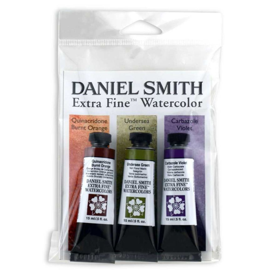 Daniel Smith Extra Fine Watercolors - Secondary Color Set of 3, 15 ml Tubes