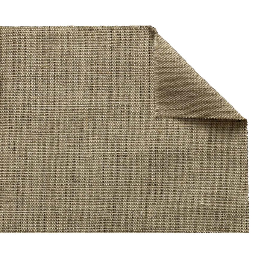 Claessens Linen #020 Unprimed Rough Texture Roll, 122" x 10.9 yd