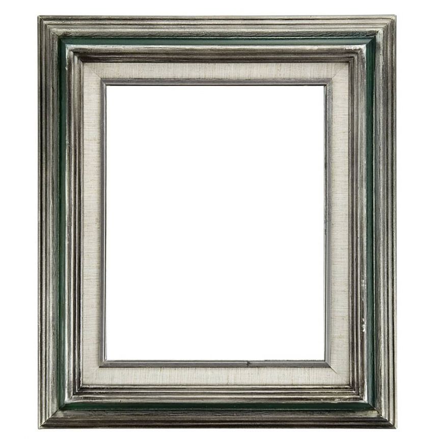Accent Wood Frame 11x14" Silver Green0