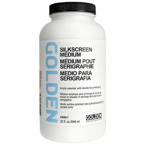 GOLDEN Silkscreen Medium 32 oz Jar 