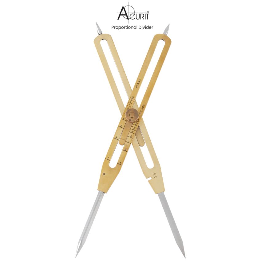 Acurit Brass Proportional Divider