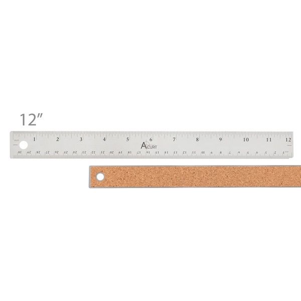 Acurit Stainless Steel Ruler 12"