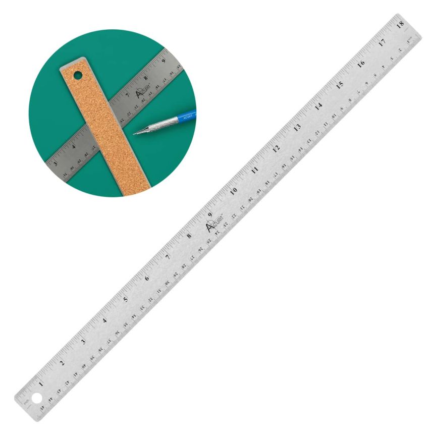 Acurit Stainless Steel Ruler - 18"