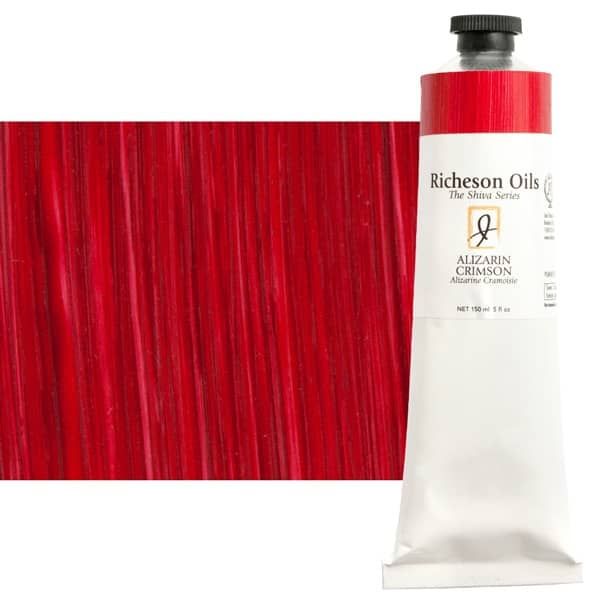 Shiva Signature Permanent Artist Oil Color 150 ml Tube - Alizarin Crimson