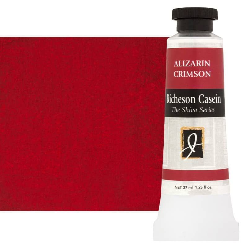 Shiva Signa-Sein Casein Color 37 ml Tube - Alizarin Crimson