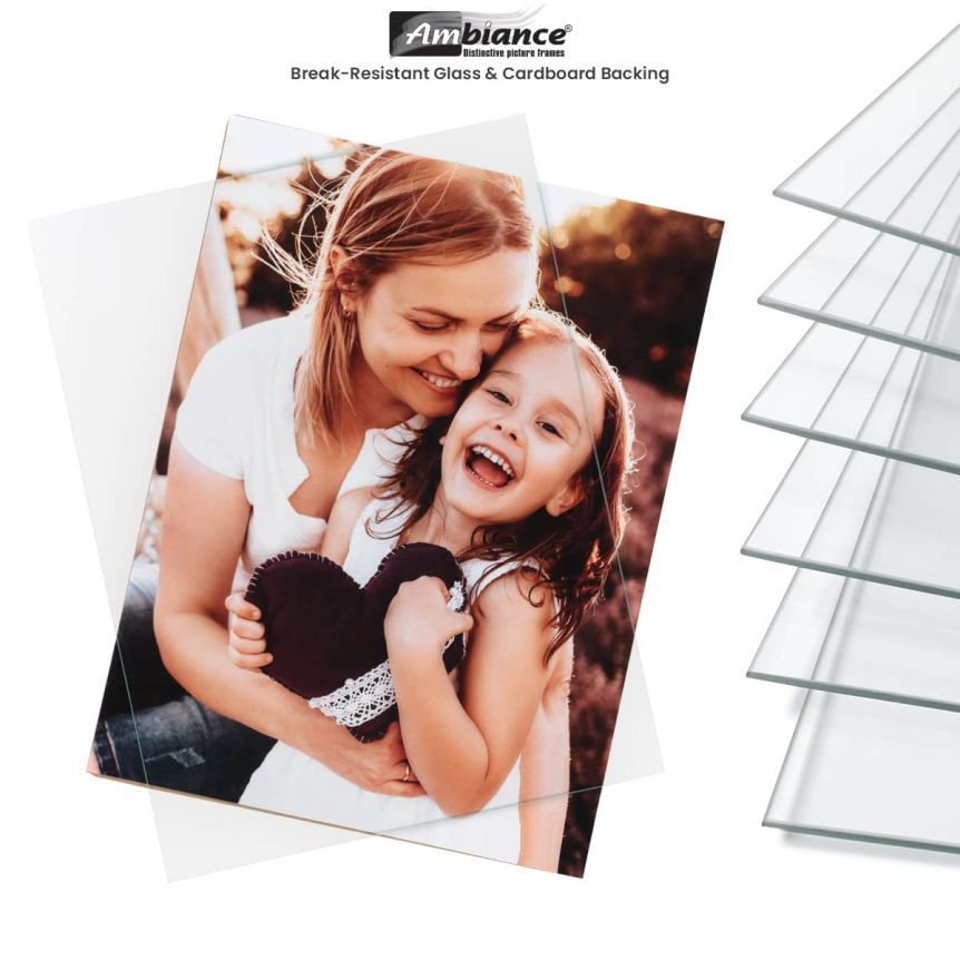 Ambiance Break-Resistant Picture Frame Glass and Backing