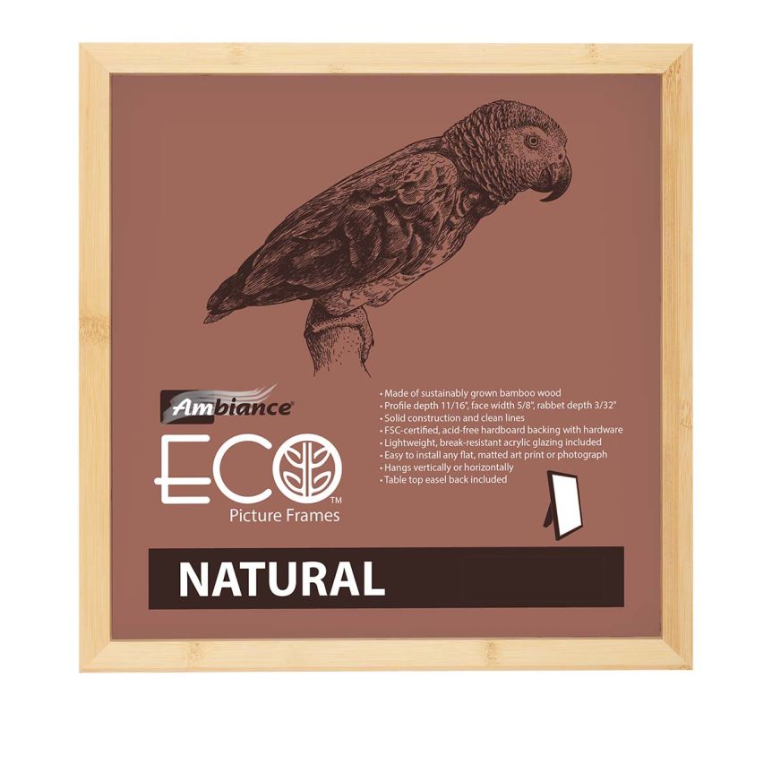 Eco-Friendly Frame Made of Sustainable Wood
