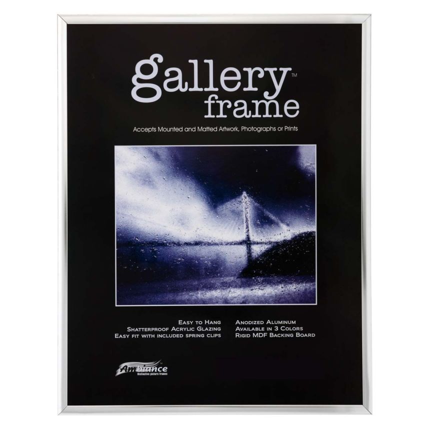 Ambiance Gallery Aluminum Frame 5x7" - Silver
