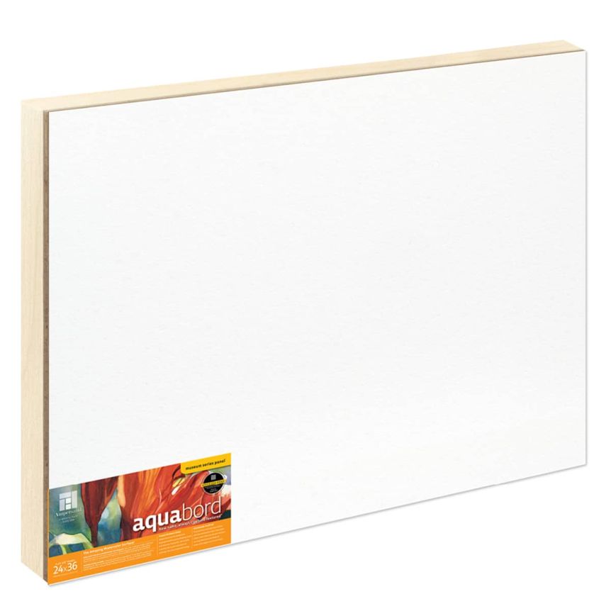 Ampersand Museum Series Aquabord 1-1/2" Deep Cradle Panel 24" x 36"       
