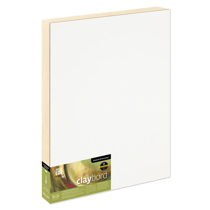 Ampersand Claybord Panel 1-1/2" Cradle - 20" x 24" 