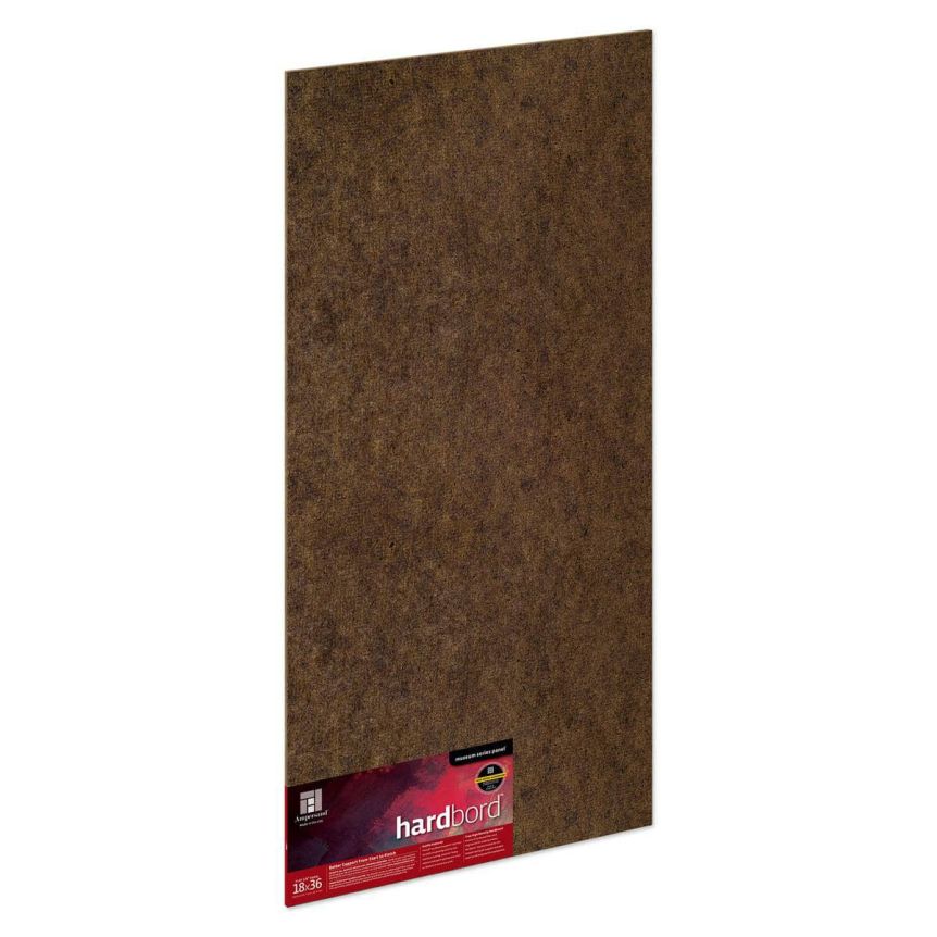 Ampersand Hardbord 1/8" Flat Panel 18x36"